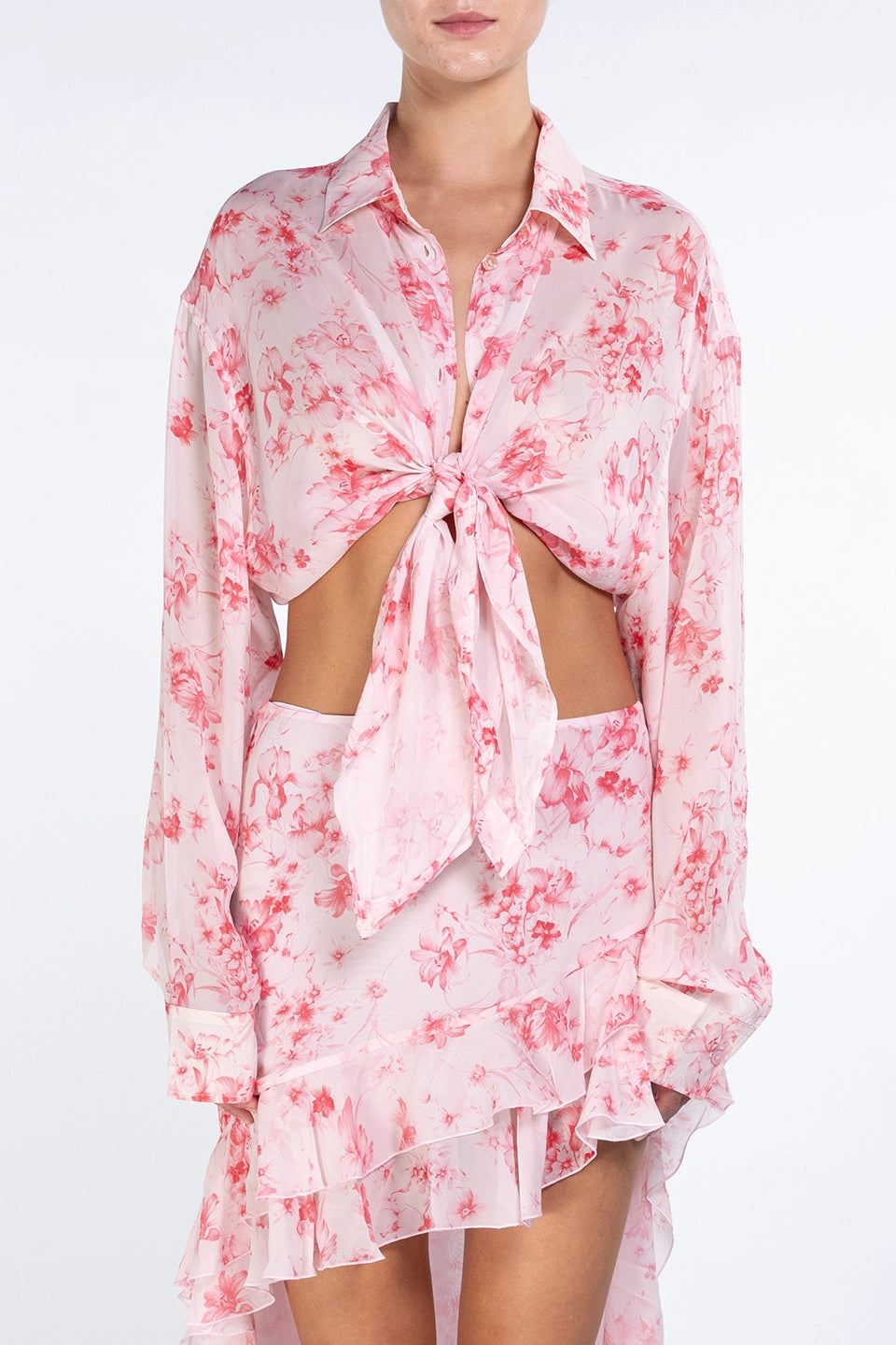 Shop online trendy Pink Women long sleeve from The Andamane Fashion designer. Product gallery 1
