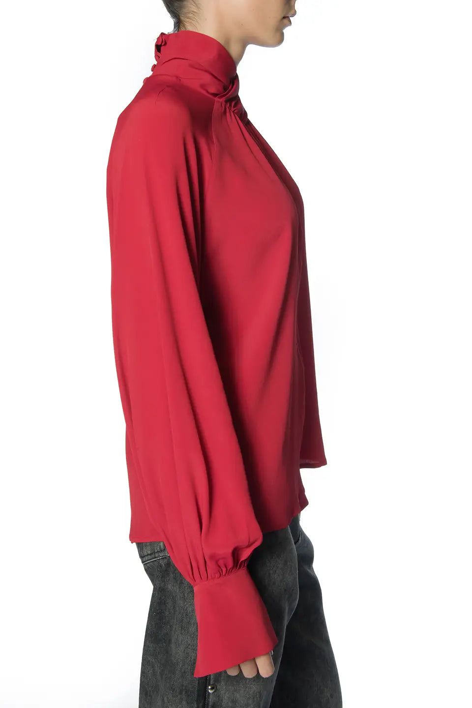 Designer Red Women blouses, shop online with free delivery in Dubai. Product gallery 3