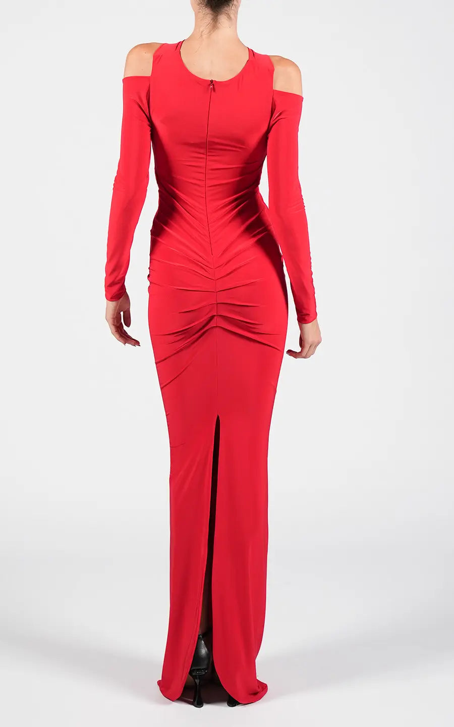 Designer Red Maxi dresses, shop online with free delivery in UAE. Product gallery 4