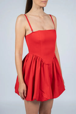 Vivetta | Red Balloon Bustier Dress, alternative view