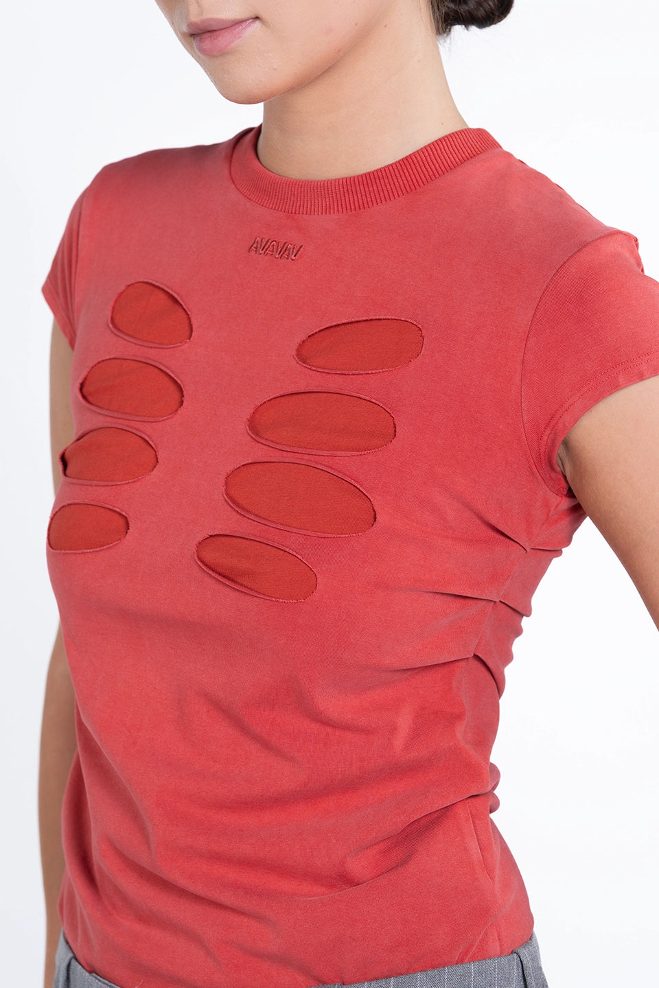 Designer Red Women Top, shop online with free delivery in UAE. Product gallery 5