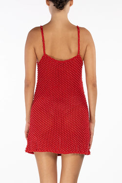 Giuseppe Di Morabito | Red Knitted Dress, alternative view