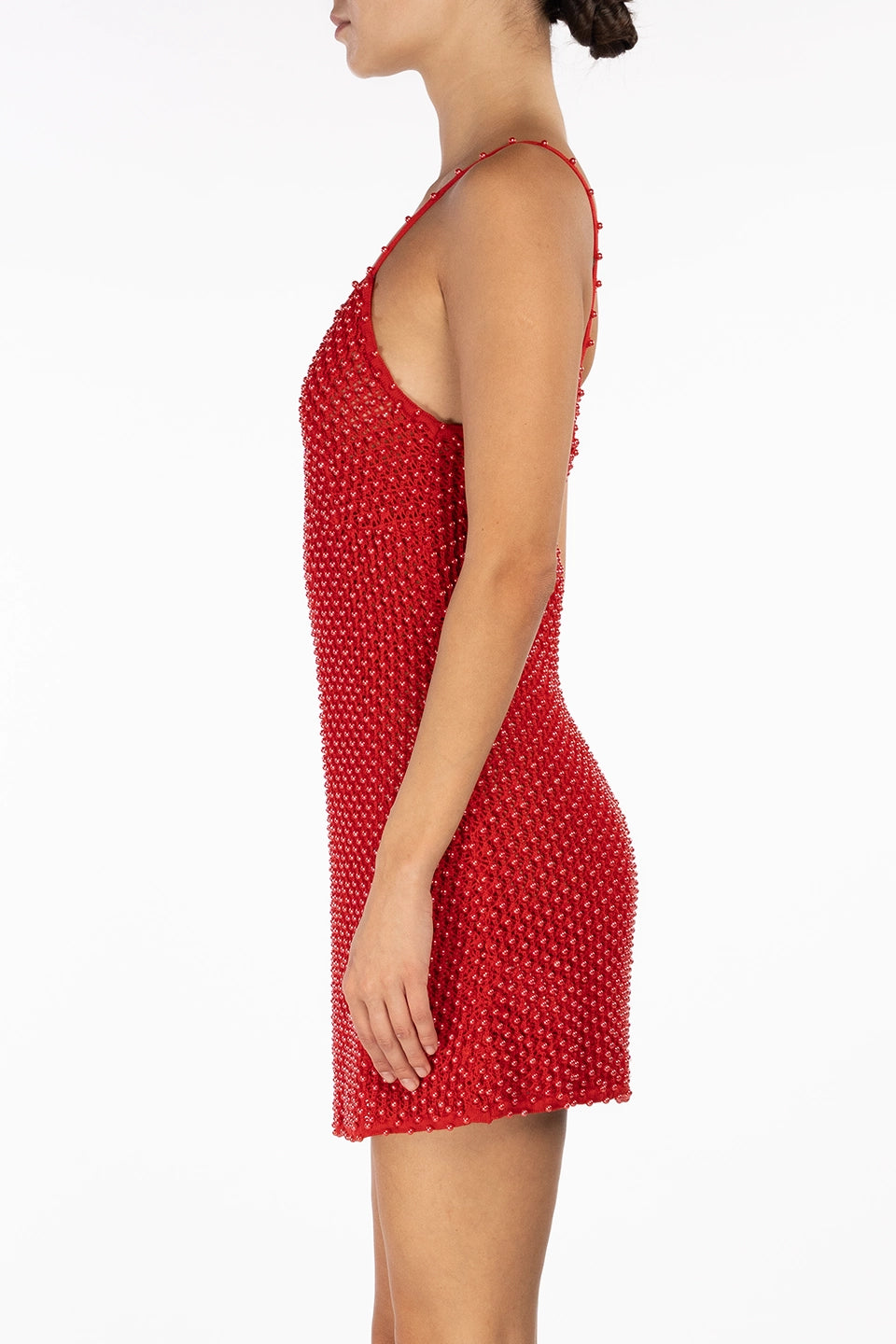 Designer Red Mini dresses, shop online with free delivery in Dubai. Product gallery 3