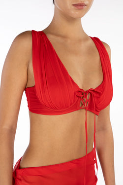 Giuseppe Di Morabito | Red Top Bra, alternative view