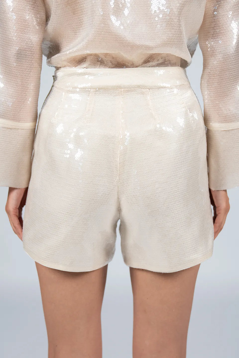 Designer Beige Women shorts, shop online with free delivery in UAE. Product gallery 5