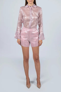Federica Tosi | Sequined Blush Shorts