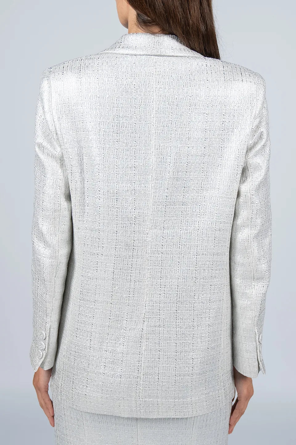 Designer Silver Women blazers, Jacket, shop online with free delivery in UAE. Product gallery 5