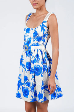 Borgo de Nor | Muna Blue Dress, alternative view