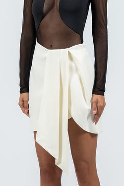 Federica Tosi | Off-White Drape Skirt, alternative view