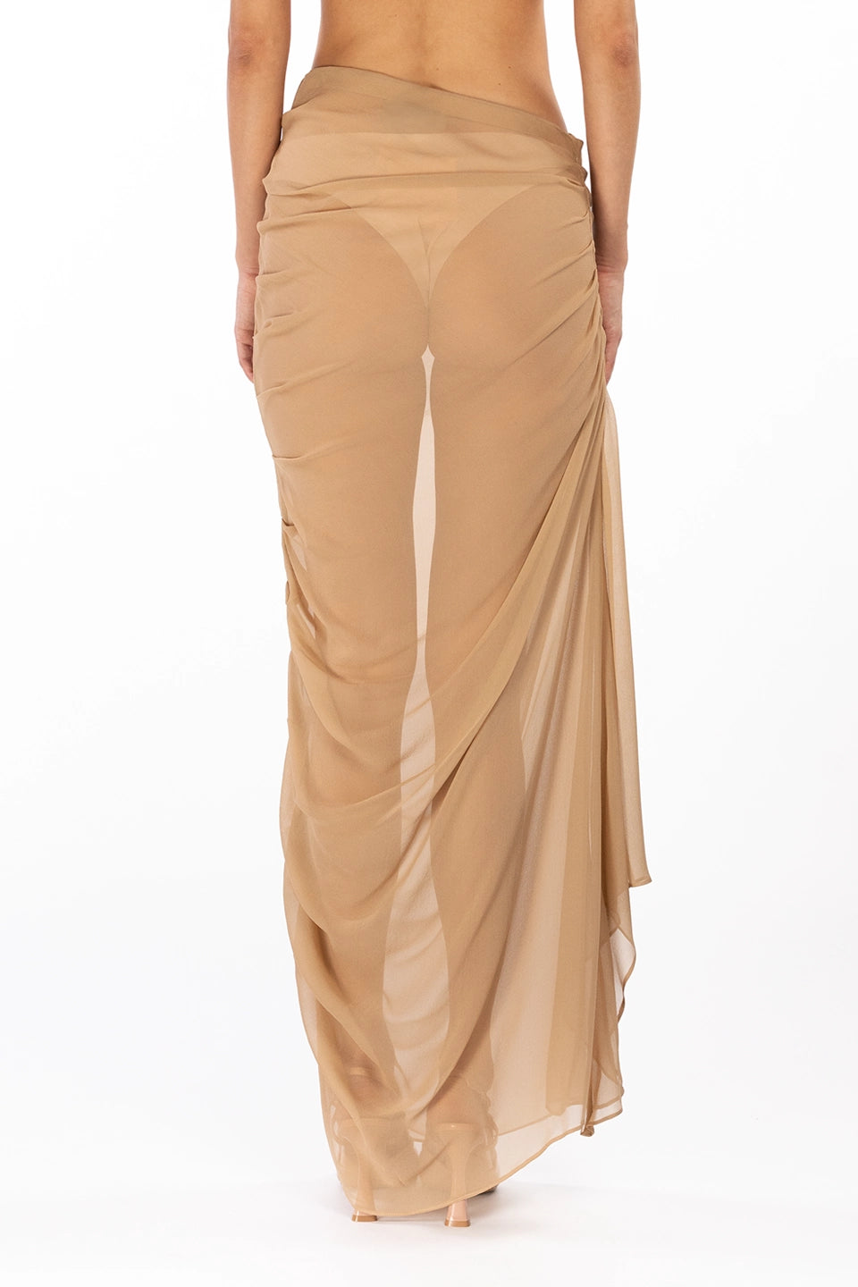 Designer Beige Skirts, shop online with free delivery in Dubai. Product gallery 3