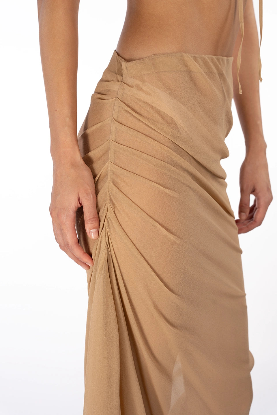 Designer Beige Skirts, shop online with free delivery in UAE. Product gallery 4