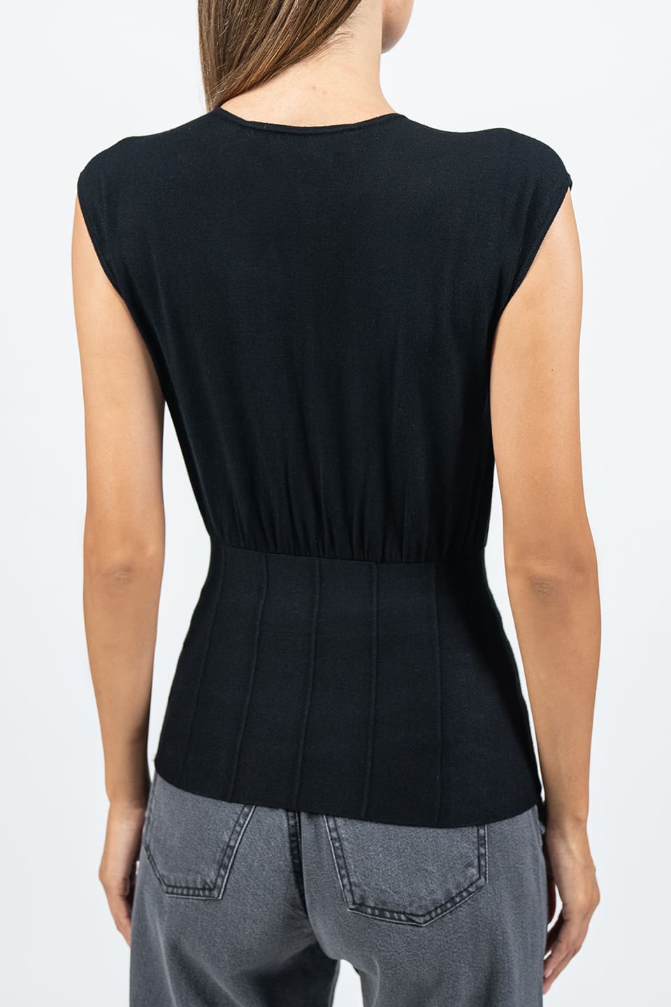 Designer Black Women short sleeve, shop online with free delivery in UAE. Product gallery 3