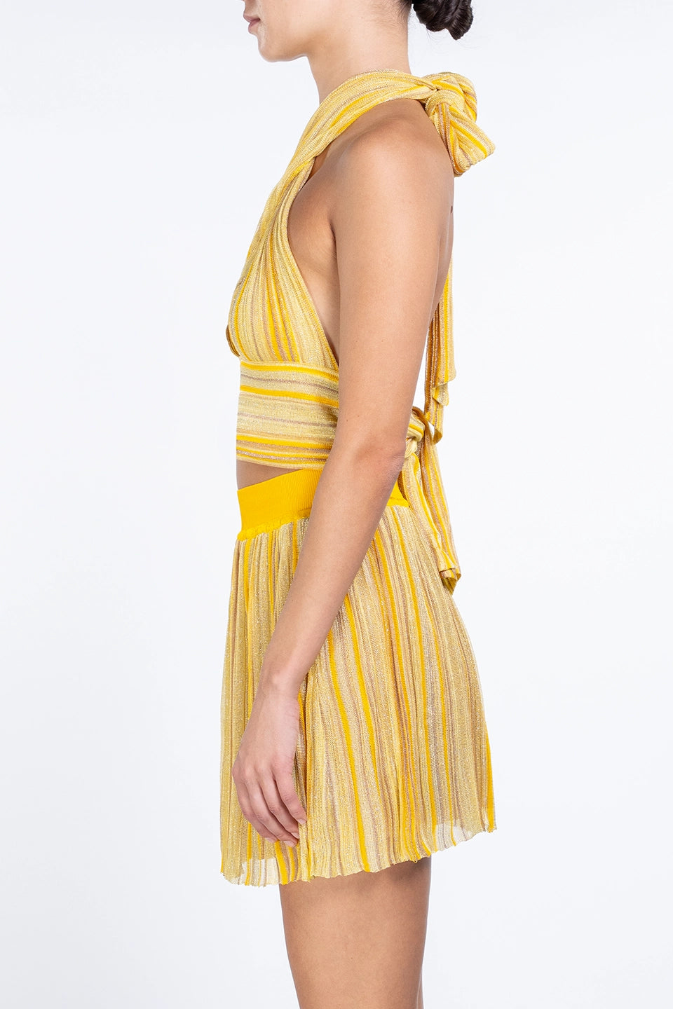 Designer Yellow Women sleeveless, shop online with free delivery in Dubai. Product gallery 3