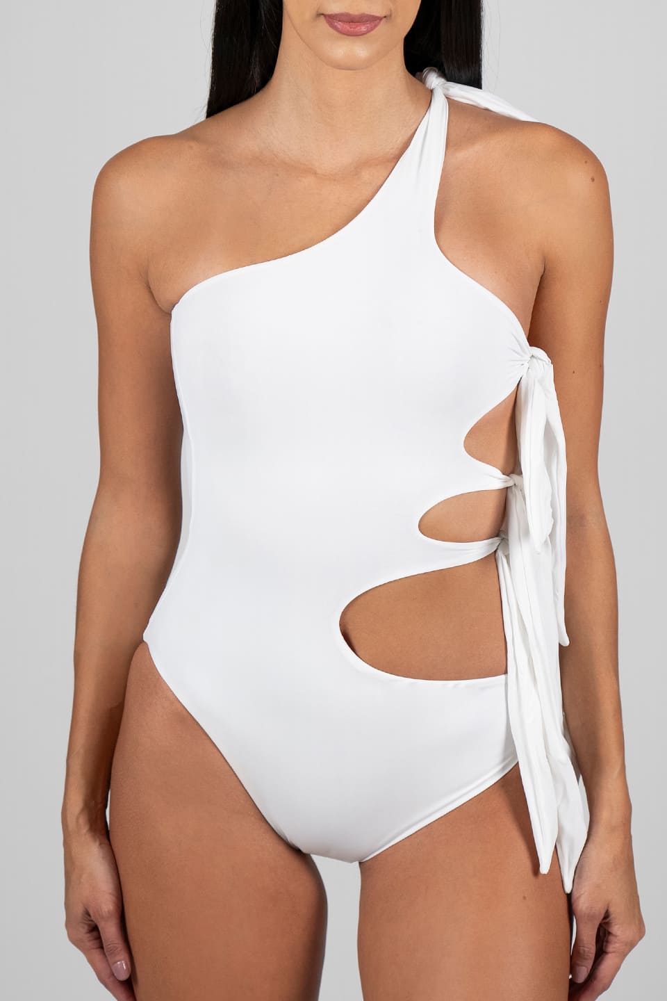 Thumbnail for Product gallery 1, Zina White Swimsuit