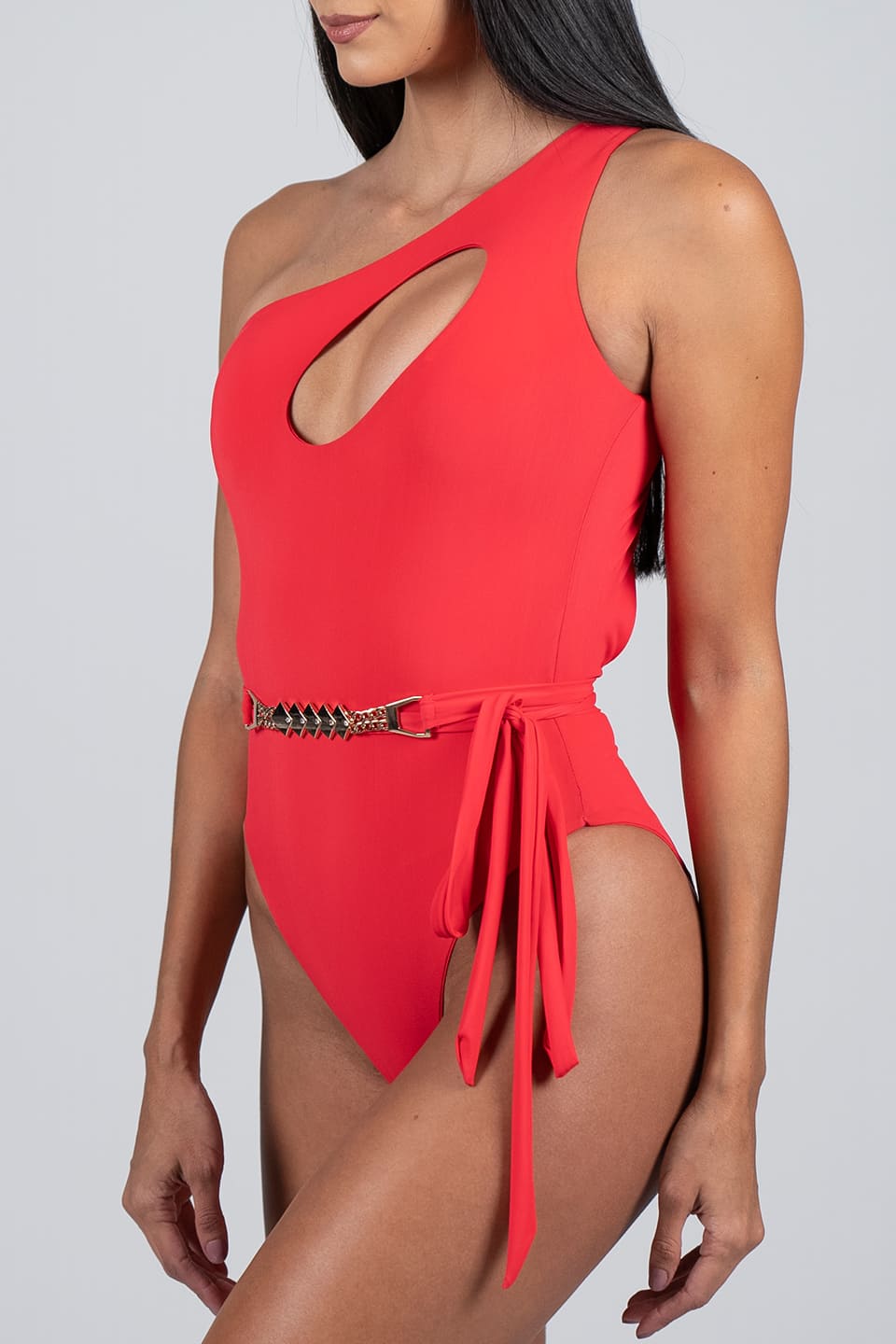 Designer Red Swimsuits, shop online with free delivery in UAE. Product gallery 4