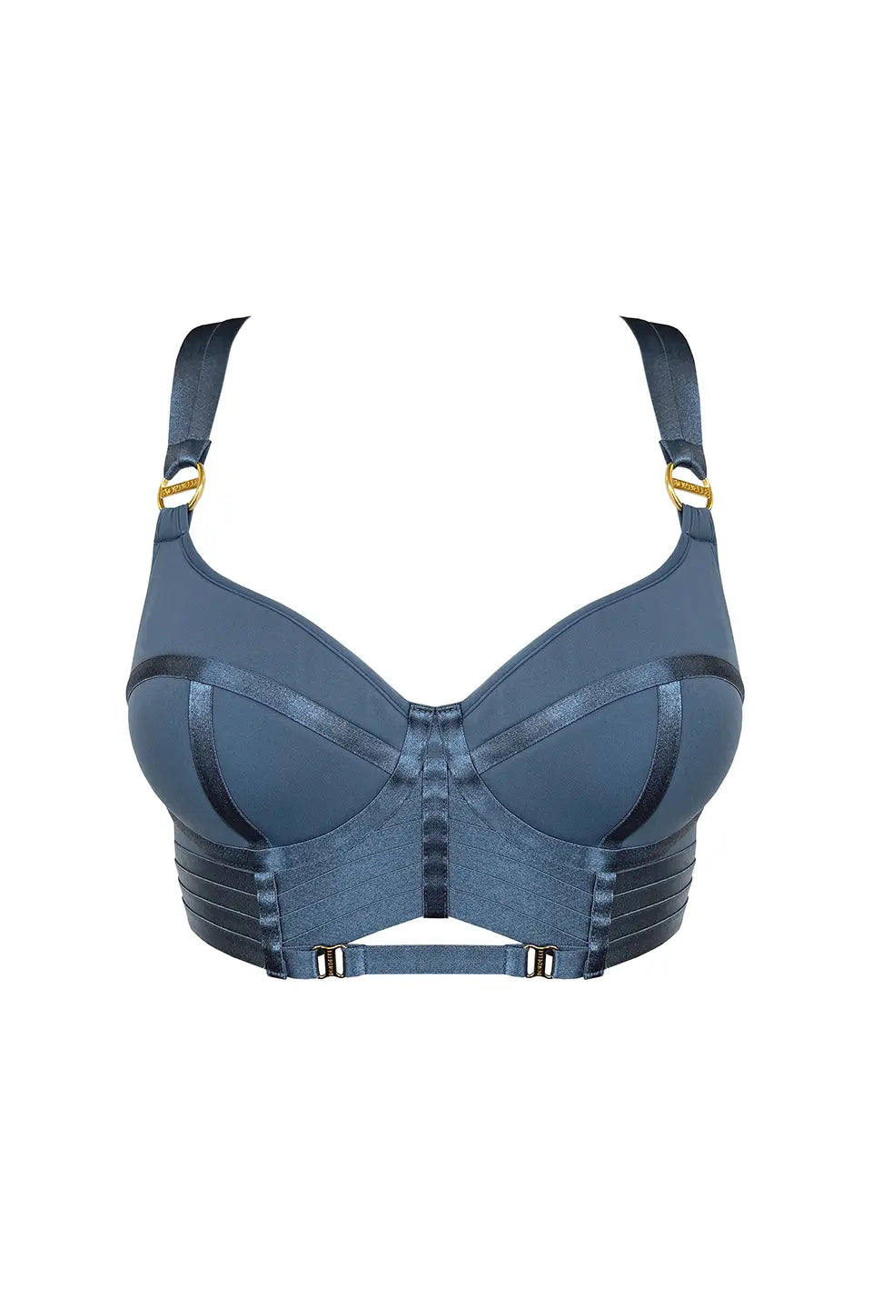 Shop online trendy Blue Bras from Bordelle Fashion designer. Product gallery 1