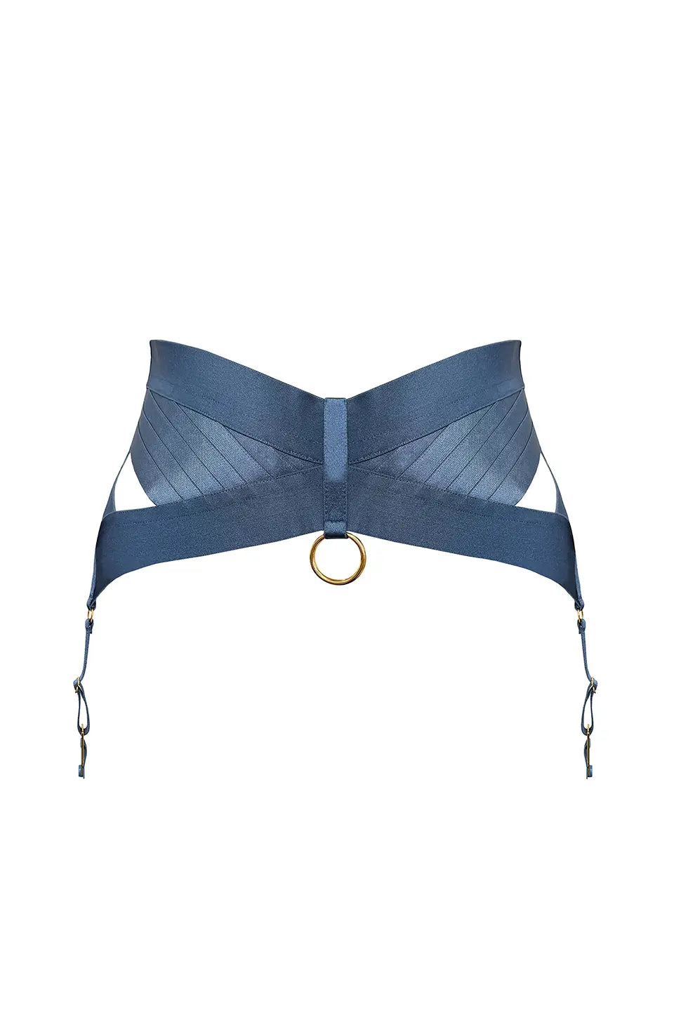 Shop online trendy Blue Lingerie accessories from Bordelle Fashion designer. Product gallery 1