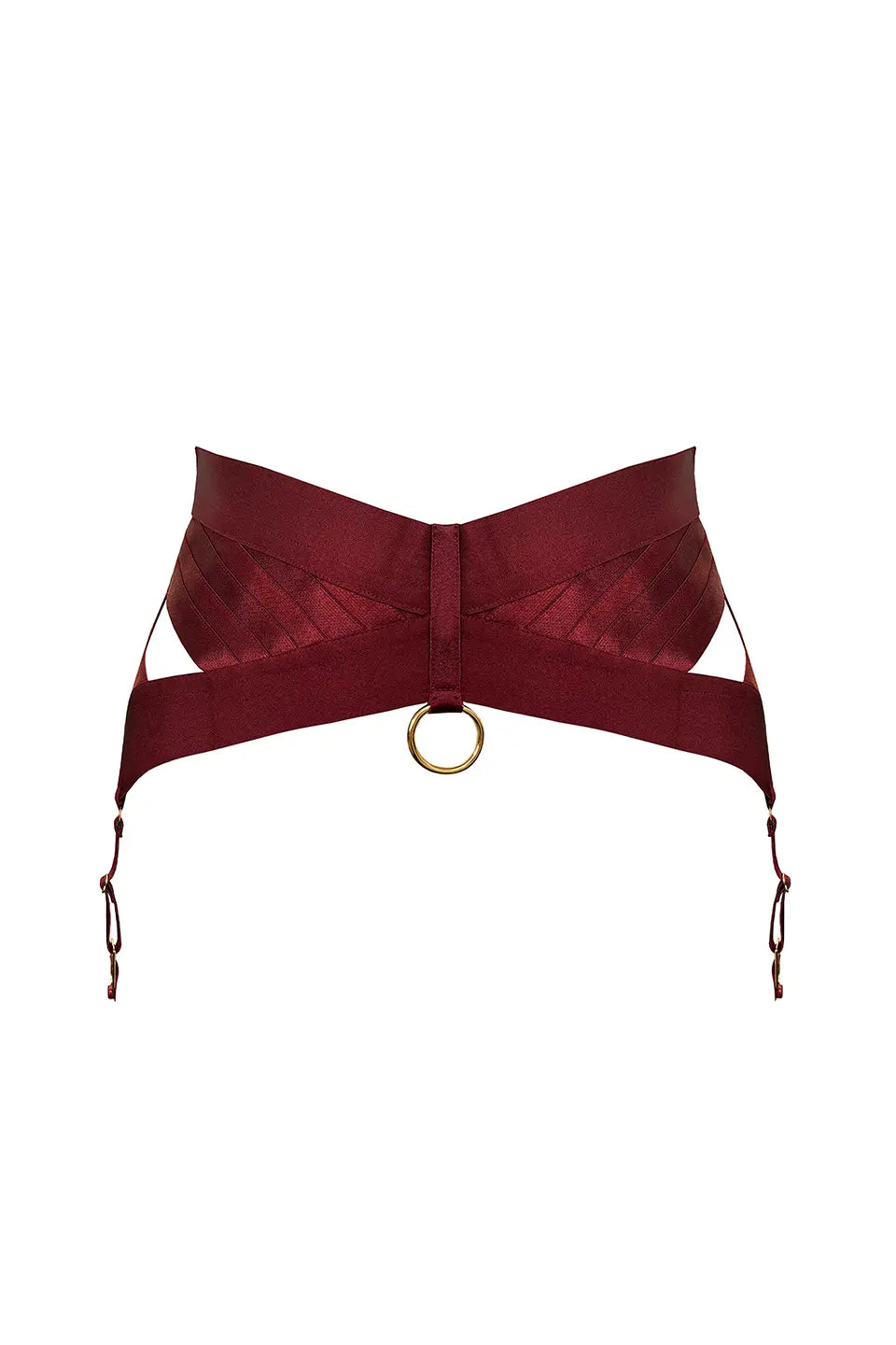 Designer Burgundy Lingerie accessories, shop online with free delivery in UAE. Product gallery 2