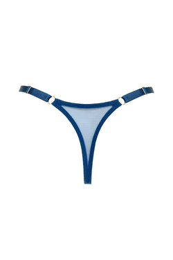 Bordelle | Tierra Thong Denim, alternative view