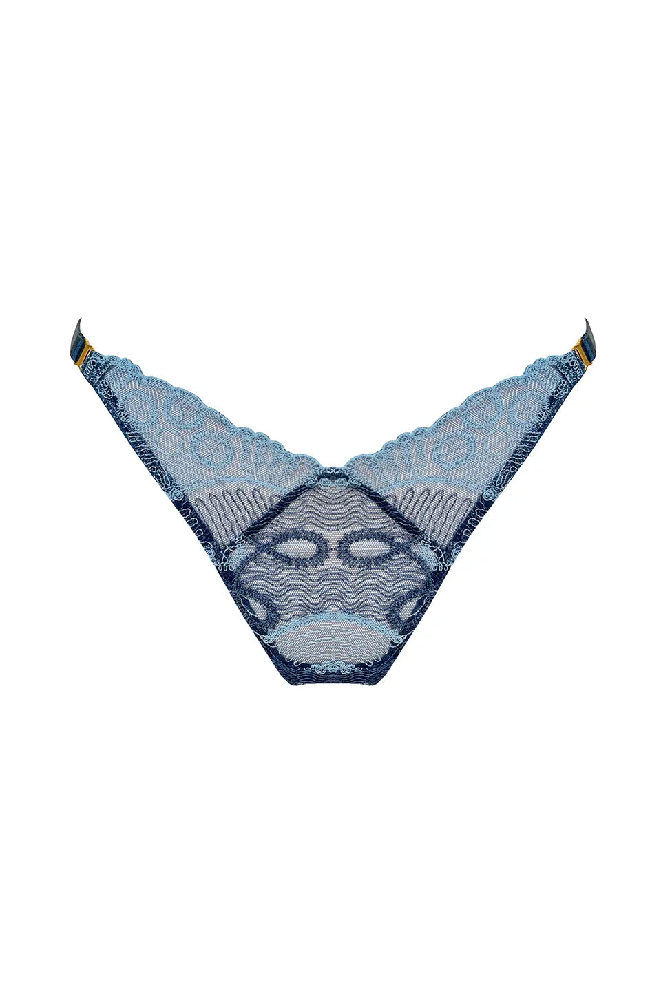 Shop online trendy Blue Undergarments from Bordelle Fashion designer. Product gallery 1