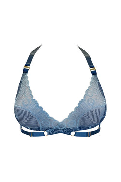 Bordelle | Tierra Soft Wrap Bra Denim