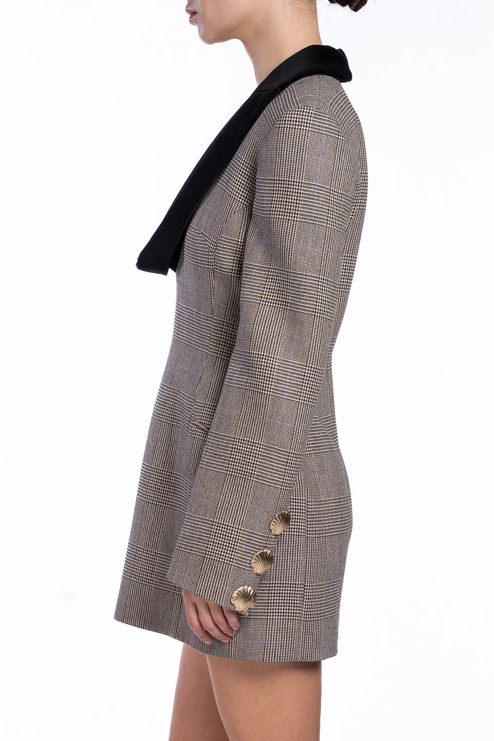 Designer Brown Mini dresses, shop online with free delivery in Dubai. Product gallery 3