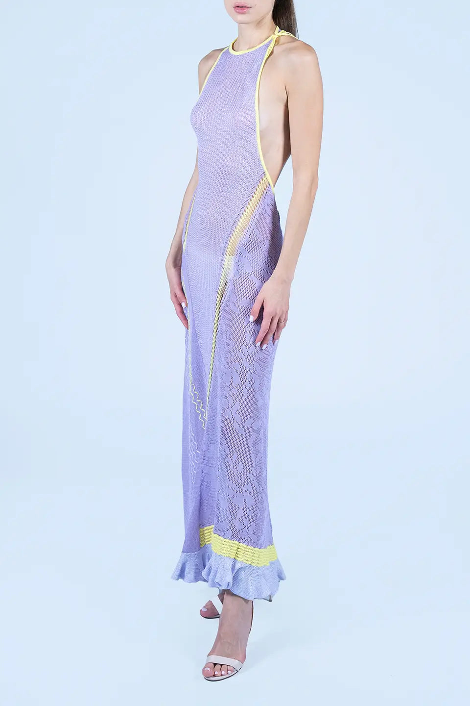 Designer Violet Maxi dresses, shop online with free delivery in UAE. Product gallery 2