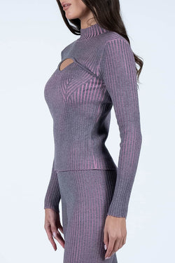 Vivetta | Rose Knit Turtleneck Sweater, alternative view