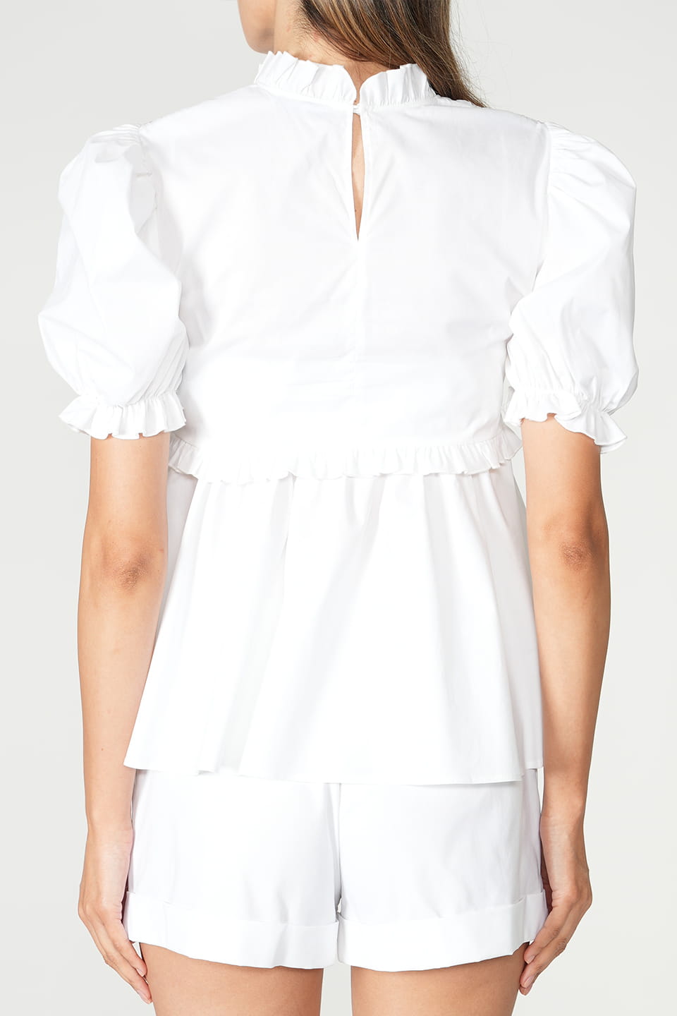 Designer White Women short sleeve, shop online with free delivery in UAE. Product gallery 5
