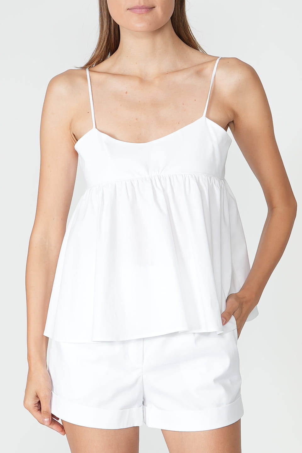 Designer White Women short sleeve, shop online with free delivery in UAE. Product gallery 2