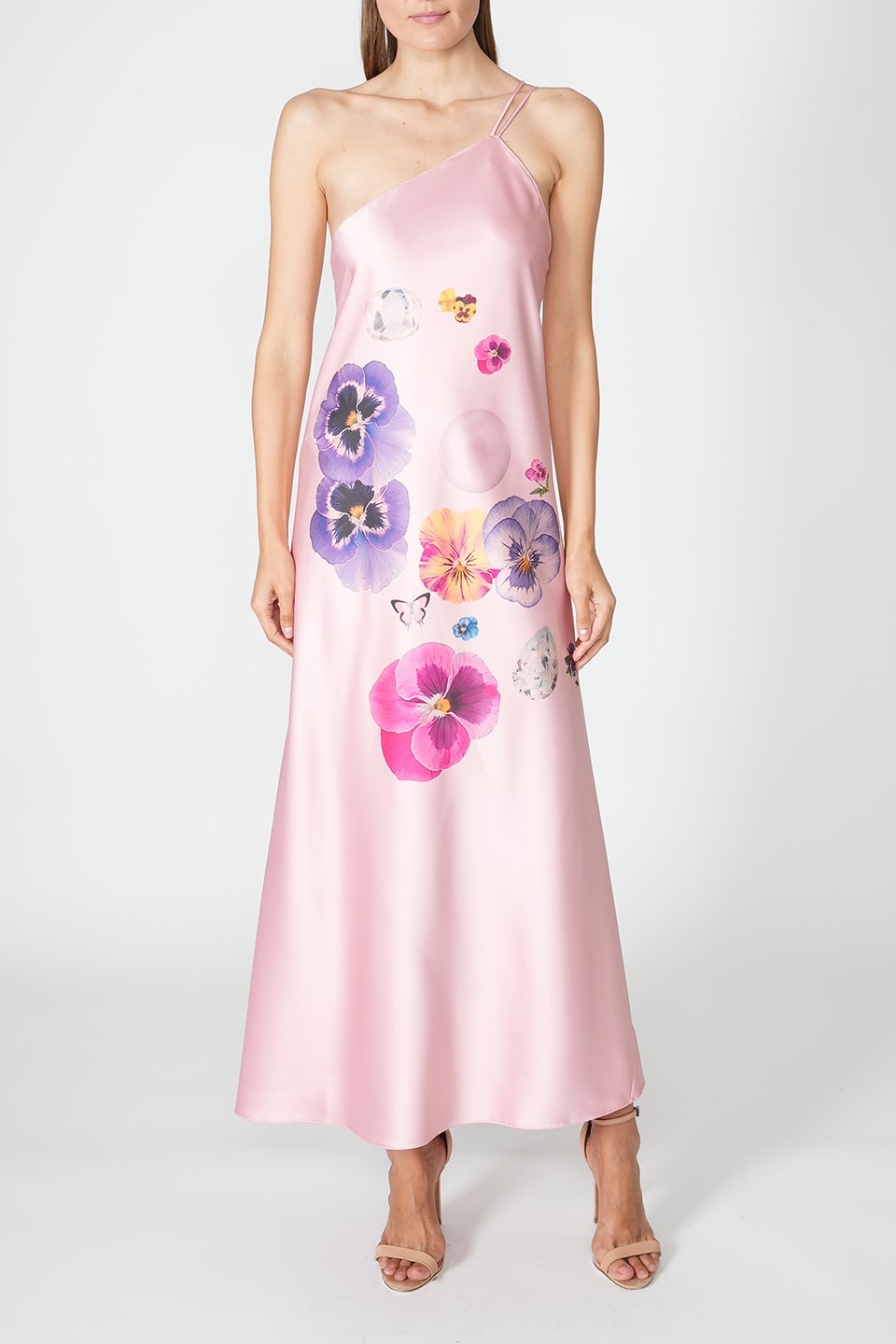 Shop online trendy Pink Midi dresses from Vivetta Fashion designer. Product gallery 1