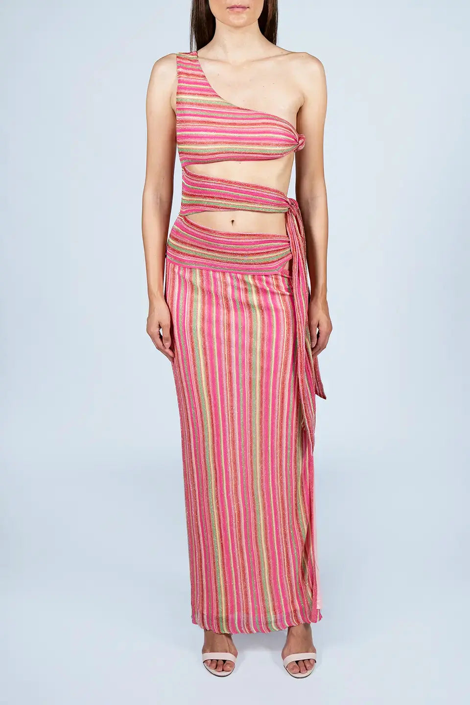 Shop online trendy Multicolor Maxi dresses from Kukhareva London Fashion designer. Product gallery 1