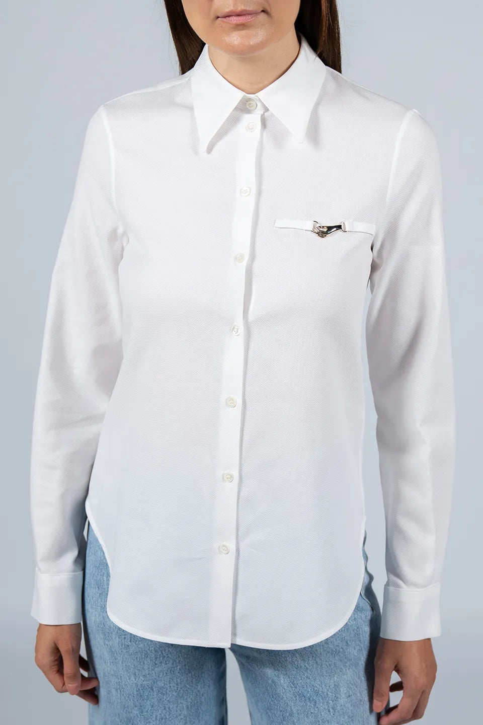 Shop online trendy White Shirt from Vivetta Fashion designer. Product gallery 1