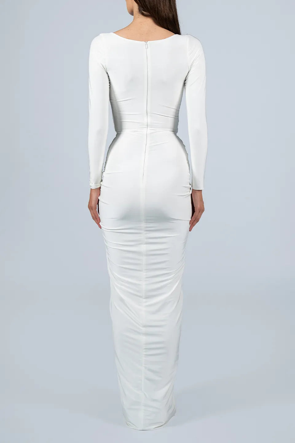 White long dress