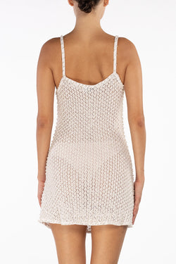 Giuseppe Di Morabito | White Knitted Dress, alternative view