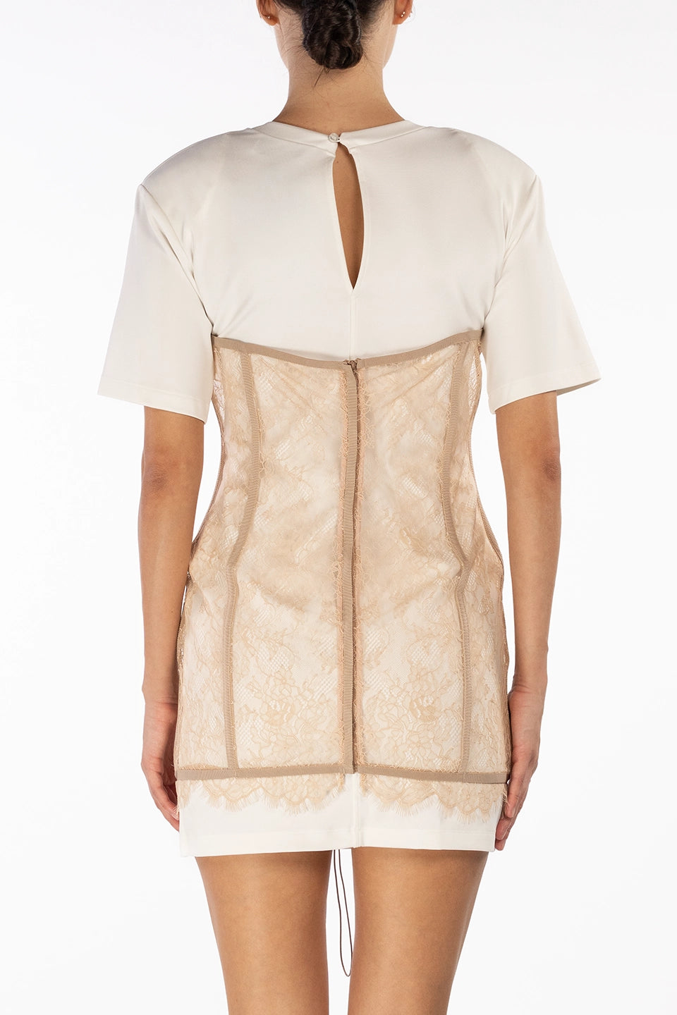 Designer White Mini dresses, shop online with free delivery in UAE. Product gallery 2
