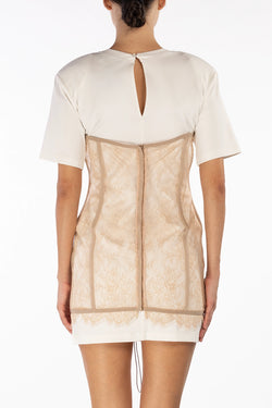 Giuseppe Di Morabito | Laced Panel Dress, alternative view