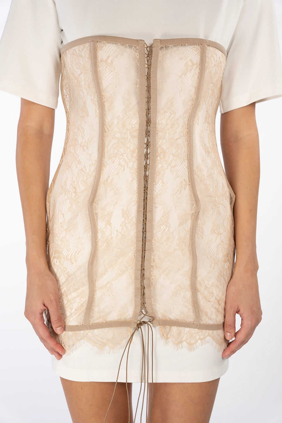 Designer White Mini dresses, shop online with free delivery in UAE. Product gallery 5
