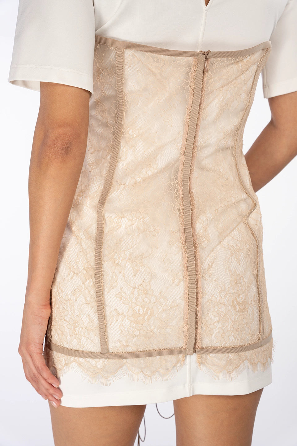 Designer White Mini dresses, shop online with free delivery in UAE. Product gallery 6