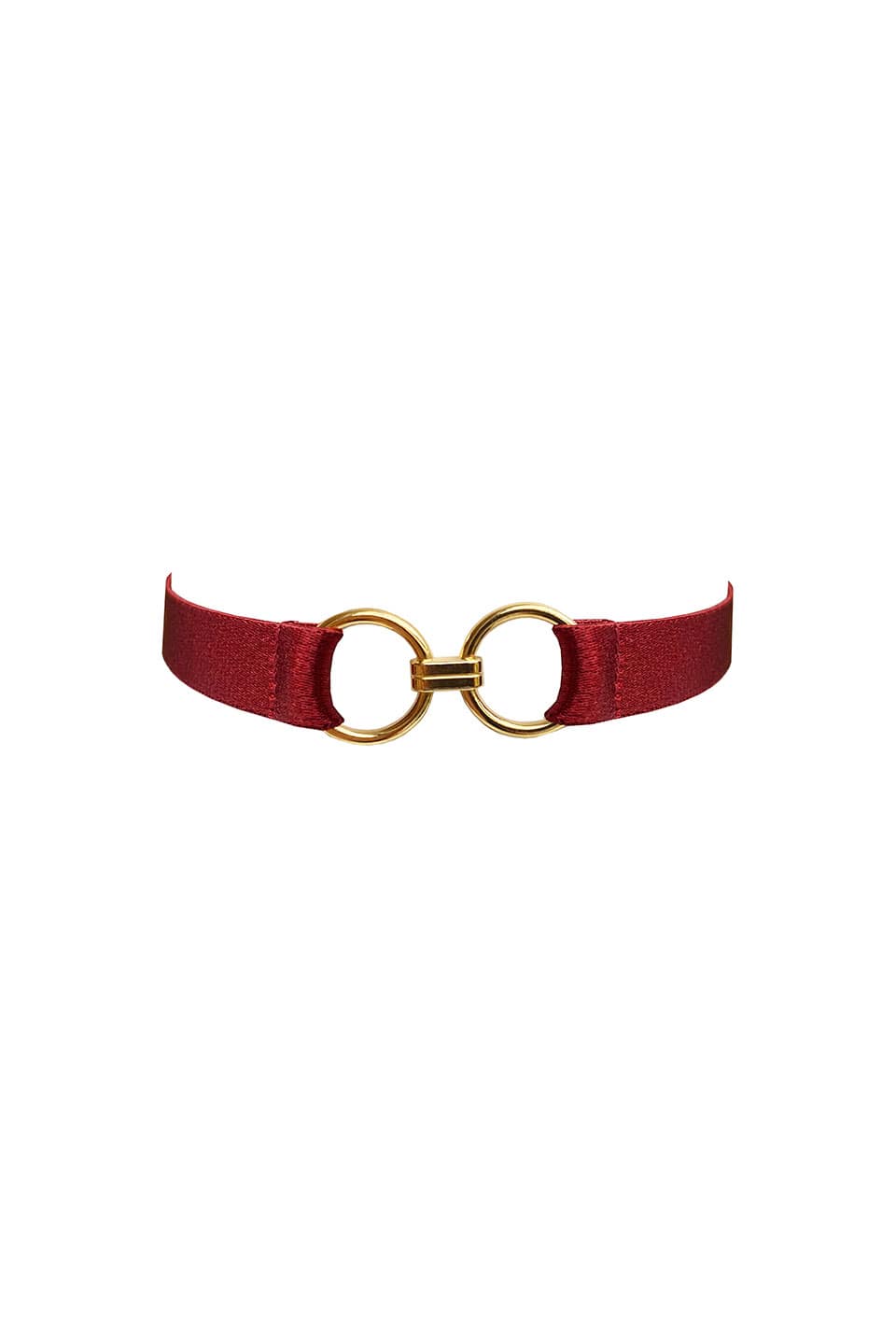 Thumbnail for Product gallery 1, Atelier Bordelle Kleio Strap Collar Burnt Red Front