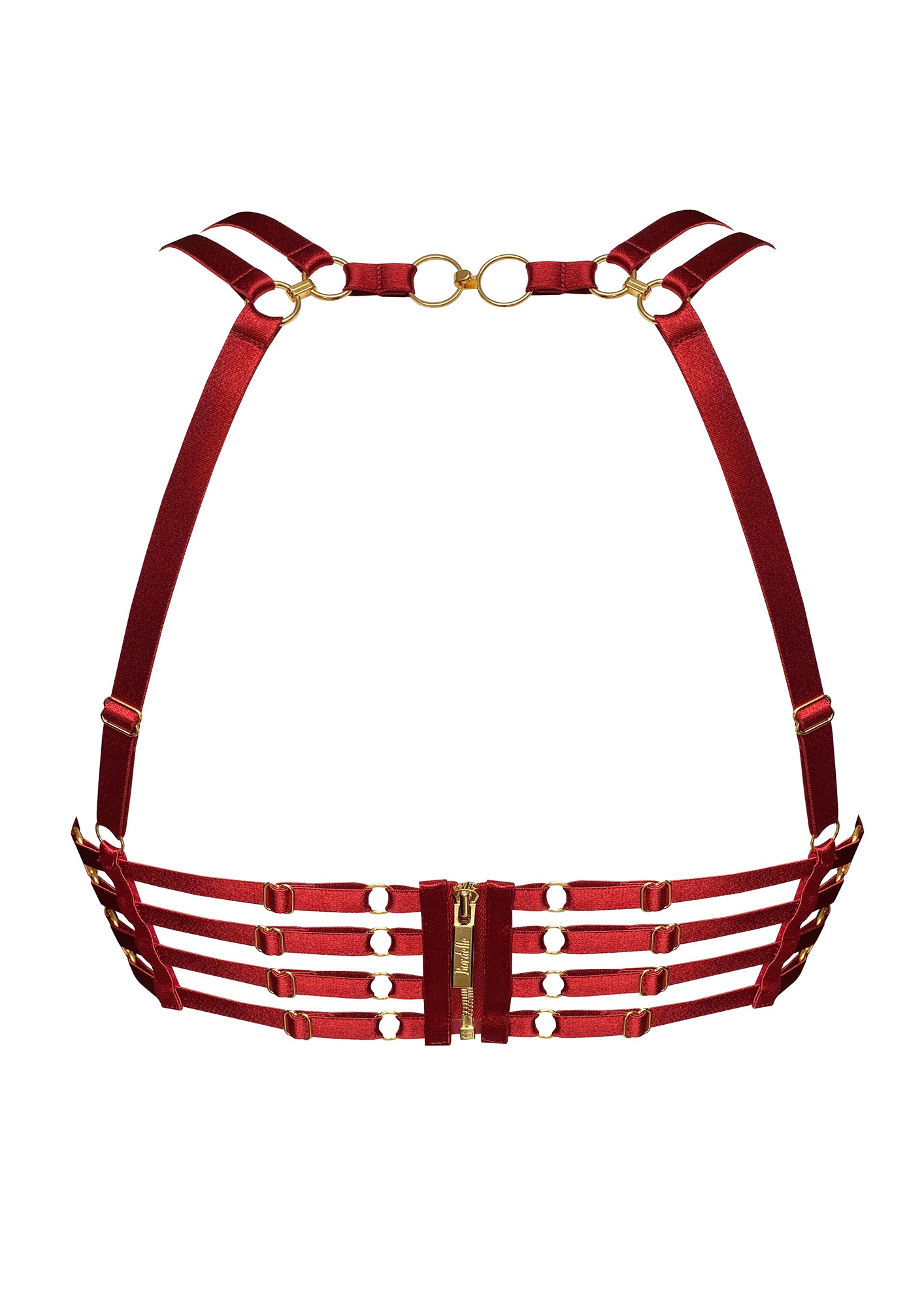 Cymatic Plunge Wire Bra Burnt Red | Bras Collection 2023 | Maison D'Vie