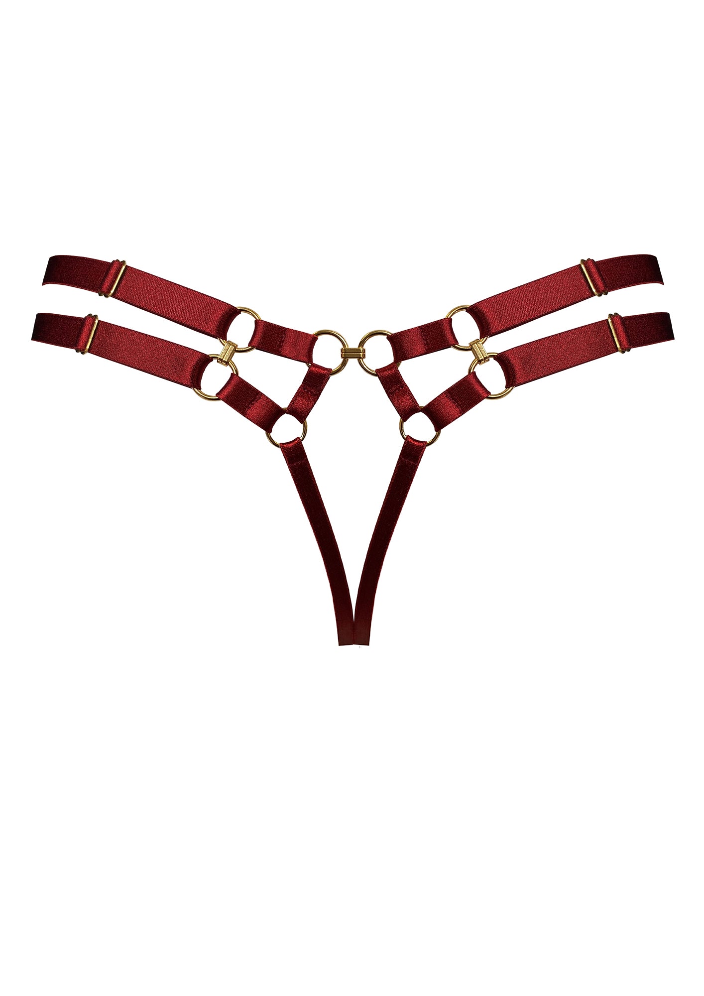 Thumbnail for Product gallery 2, Cymatic Thong Burnt Red