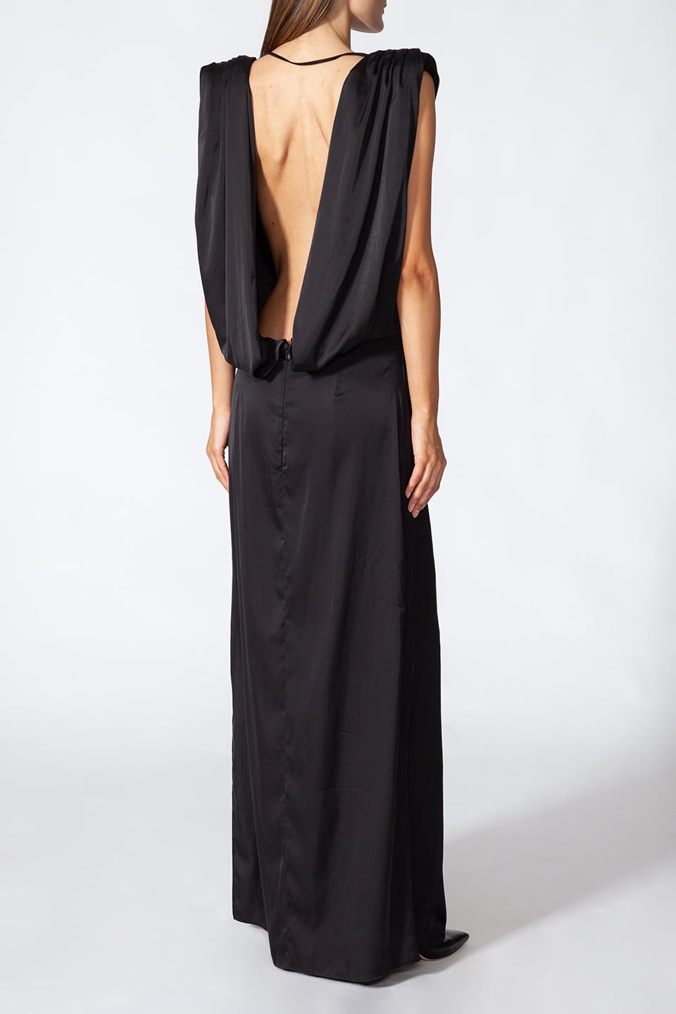 Shop online black maxi dress from fashion designer