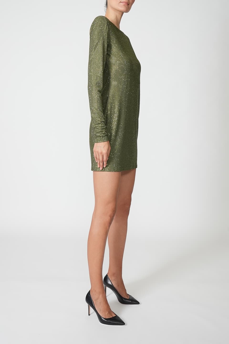Designer Green Mini dresses, shop online with free delivery in UAE. Product gallery 4