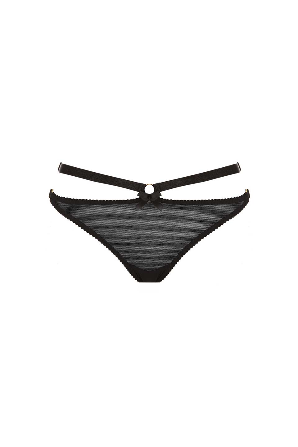 Thumbnail for Product gallery 1, Atelier bordelle harness thong black front