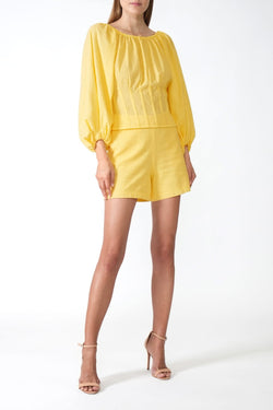Federica Tosi | On and Off Shoulders Blouse Mimosa