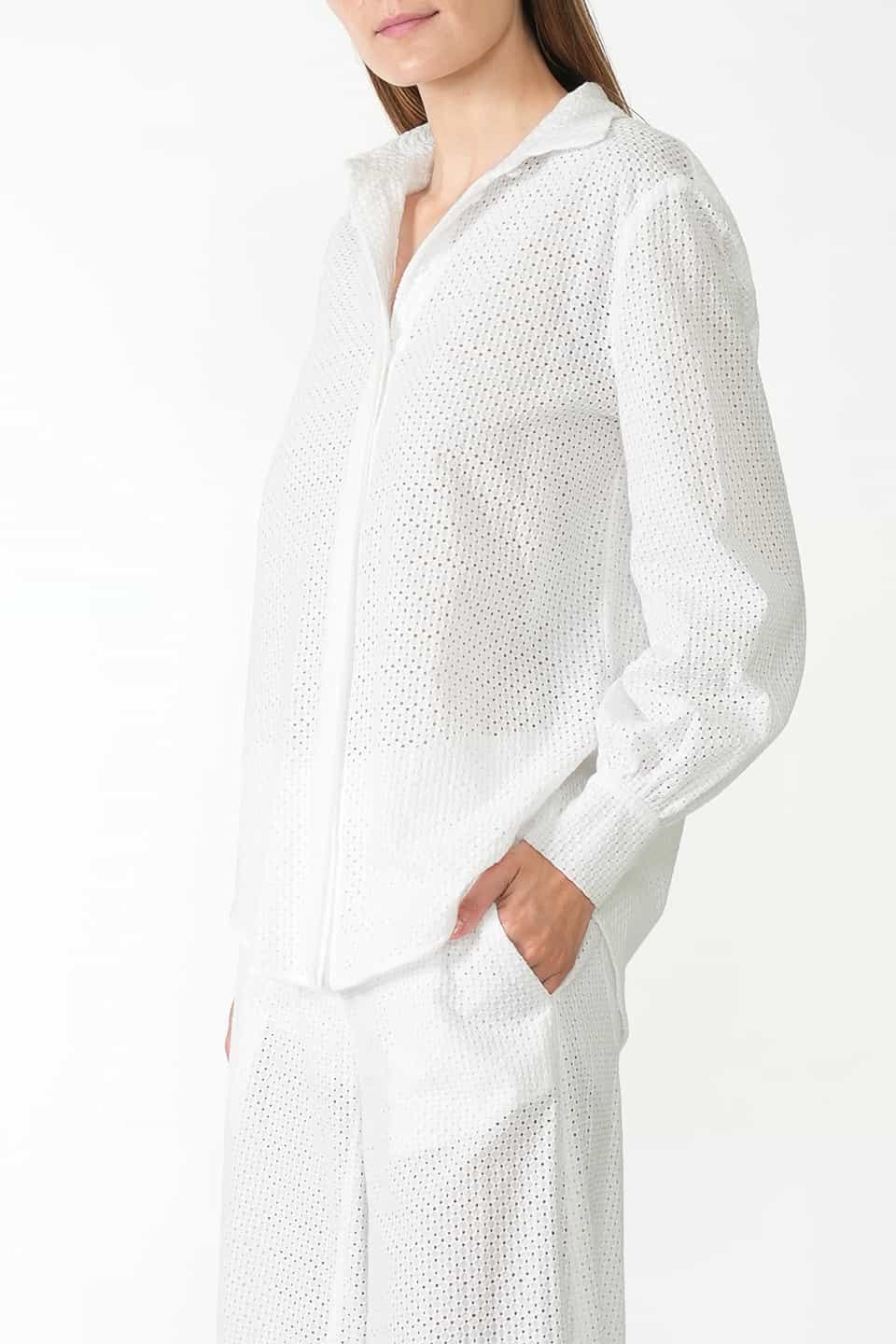 Designer White Women long sleeve, shop online with free delivery in UAE. Product gallery 2