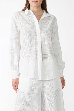Federica Tosi | Long Sleeve Cotton Shirt, alternative view