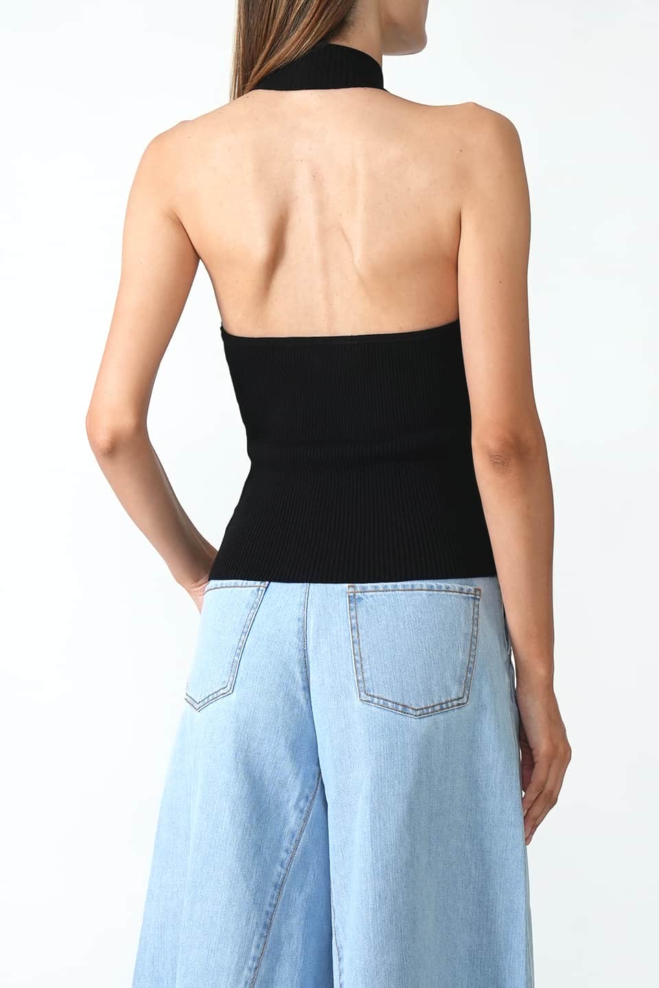 Thumbnail for Product gallery 6, Backless Stretch Top Black