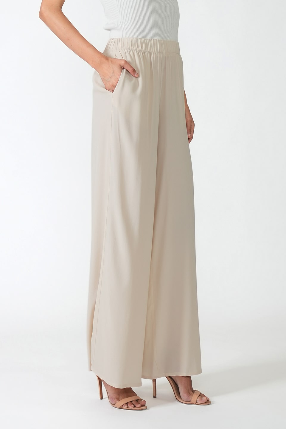 Designer Ivory Women pants, shop online with free delivery in UAE. Product gallery 4
